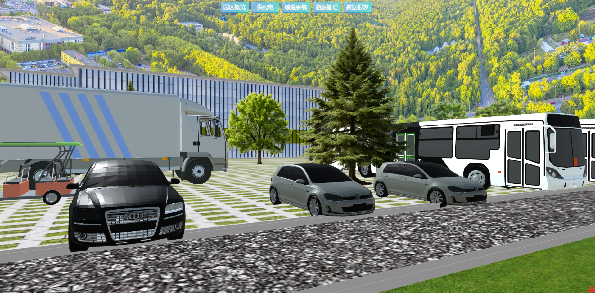 数字孪生系统界面1